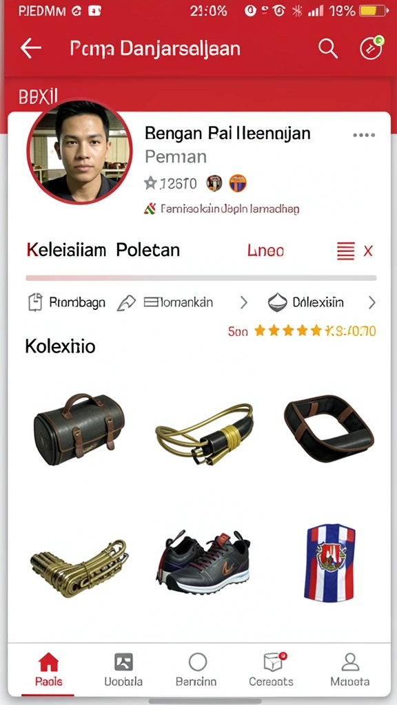 888r - Screenshot menunjukkan antarmuka aplikasi yang menarik.