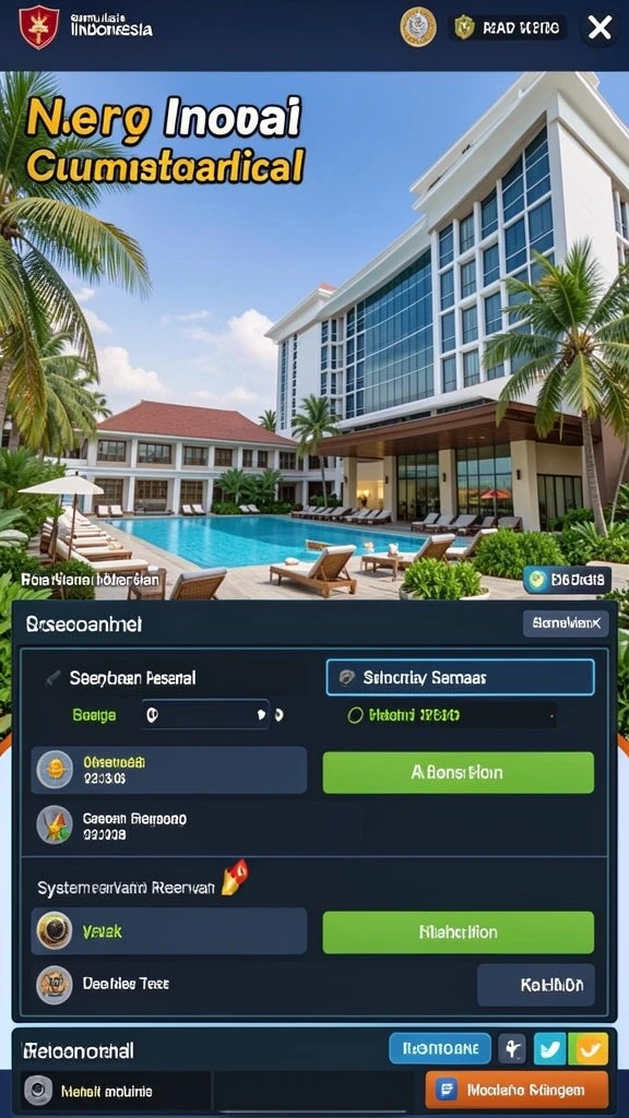 gahar188 - Mode permainan kompetitif dengan leaderboard.