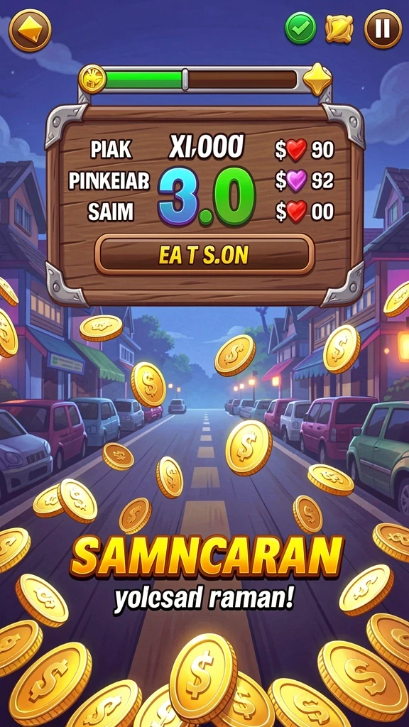 mustang77 - Menu pemilihan level yang mudah digunakan.