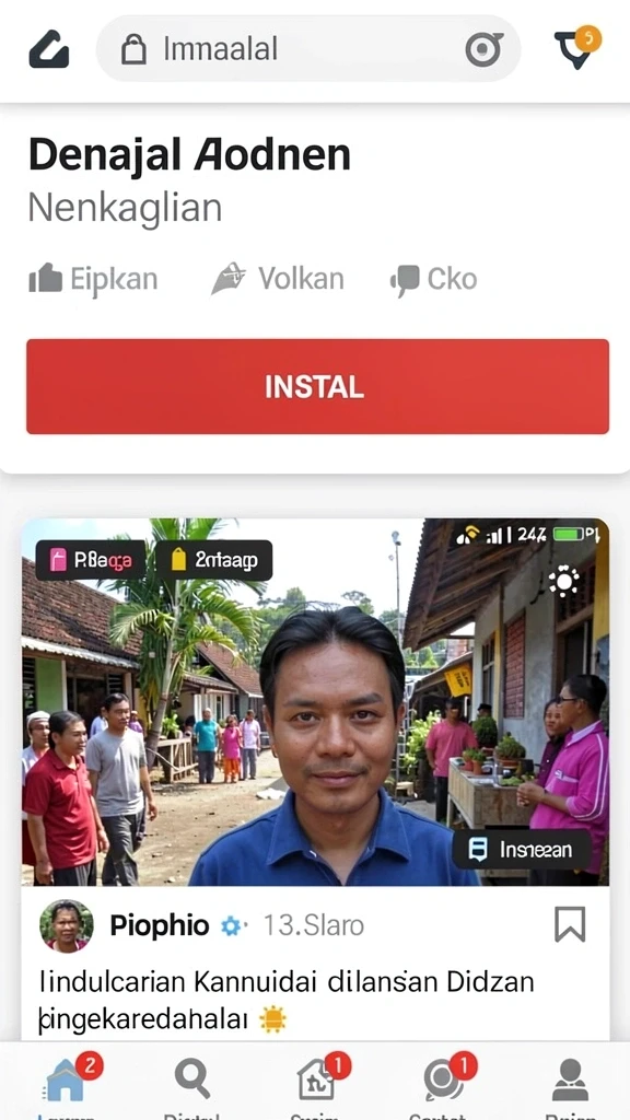 nagahoki88 - Tampilan antarmuka utama yang menarik.