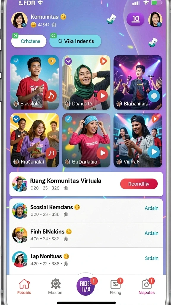 omtogel - Screenshot menunjukkan fitur live draw yang menarik.