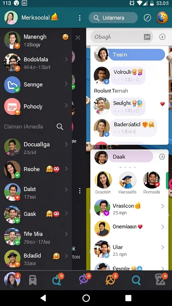 qq222 - Tangkapan layar dari mode permainan yang menegangkan.