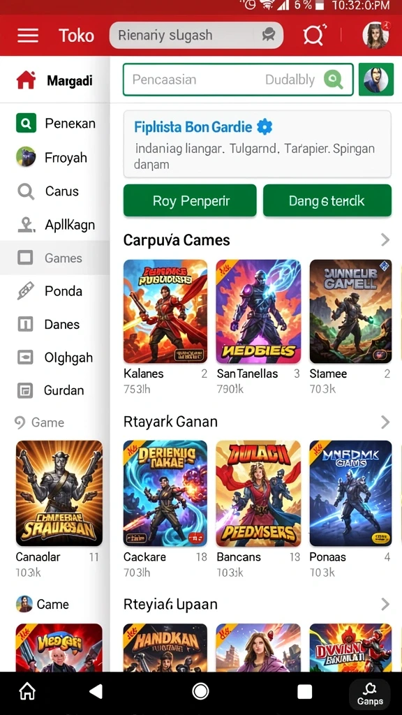 rekor777 - Tampilan dashboard utama yang menarik dan intuitif.